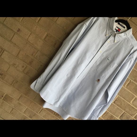 Vintage Tommy Hilfiger striped button down - Picture 5 of 6
